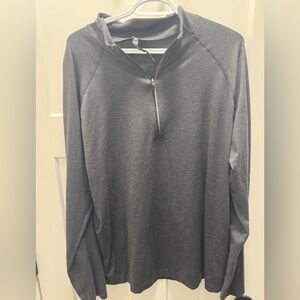 lululemon athletica Men's Charcoal Zip-Up Sweater